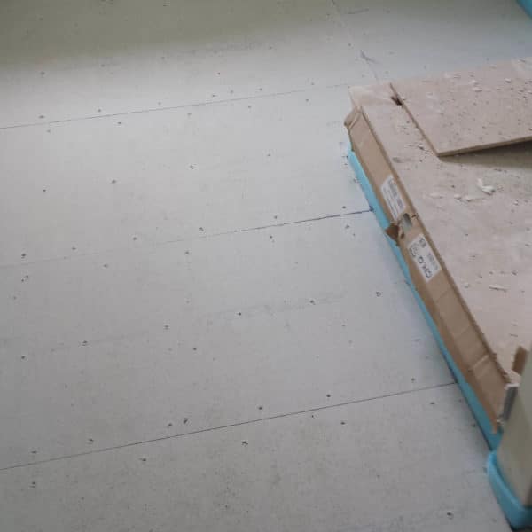 Fermacell trockenestrich boden, mit Schallendkoppelten ,Wandanschluß und Schallendkoppelten Dusch